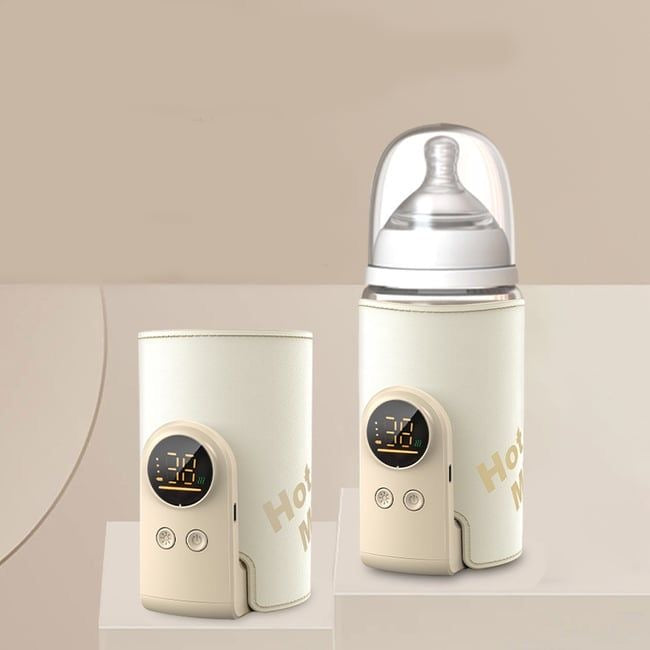 Chauffe-Biberon Portable Intelligent – Température Précise & Nomade pour Bébé