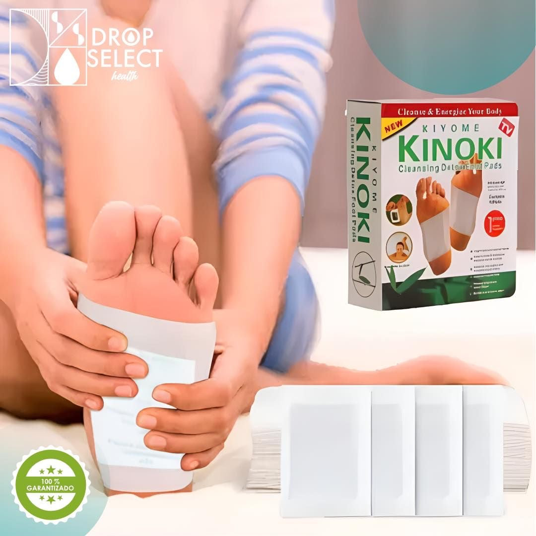 Patchs Détox pour les Pieds Kinoki – Bien-être & Relaxation Naturelle (10 patchs)