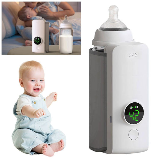 Chauffe-Biberon Portable Intelligent – Température Précise & Nomade pour Bébé