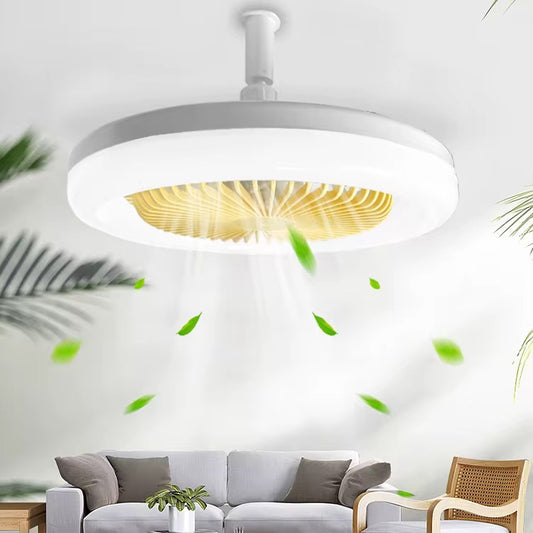 Plafonnier LED avec Ventilateur Silencieux – Éclairage Moderne & Air Frais Intégré